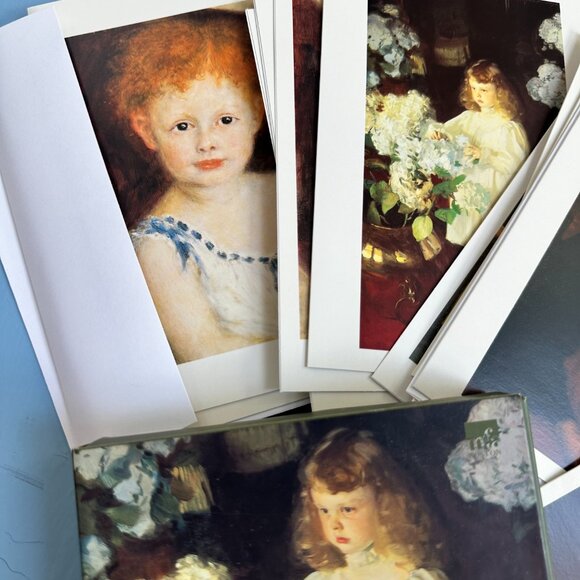 Children in Art Blank Notecards from Museum of Fine Arts in Boston Stationary - Picture 2 of 4